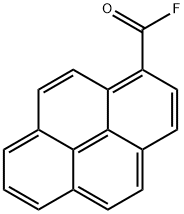 pyrene-1-carbonyl fluoride Structure