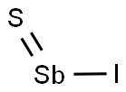 ヨードチオキソスチビン 化学構造式