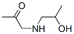 2-Propanone, 1-[(2-hydroxypropyl)amino]- (9CI) 结构式
