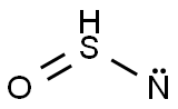 イミノ(オキソ)硫黄(IV) 化学構造式