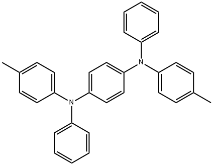 N,N'-DIPHENYL-N,N'-DI-P-TOLYLBENZENE-1,& Structure