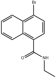 4-BroMo-N-ethylnaphthalene-1-carboxaMide|4-BroMo-N-ethylnaphthalene-1-carboxaMide