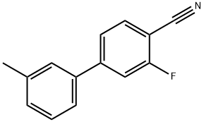 2-Fluoro-4-(3-Methylphenyl)benzonitrile,1381944-81-5,结构式