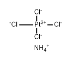 氯亚铂酸铵,13820-41-2,结构式