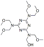 [[4,6-bis[bis(methoxymethyl)amino]-1,3,5-triazin-2-yl](methoxymethyl)amino]methanol|