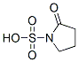 2-oxo-1-pyrrolidinesulfonic acid Struktur
