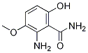 2-aMino-6-hydroxy-3-MethoxybenzaMide Structure