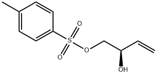 (R)-1-TOSYLOXY-3-BUTEN-2-OL 化学構造式