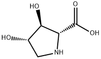 D-Proline, 3,4-dihydroxy-, (3S,4S)- (9CI) Structure