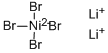 LITHIUM TETRABROMONICKELATE(II) Structure