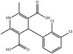 138279-32-0 4-(2,3-ジクロロフェニル)-2,6-ジメチル-1,4-ジヒドロピリジン-3,5-二カルボン酸