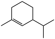 1-Methyl-3-(1-methylethyl)cyclohexene, 13828-31-4, 结构式