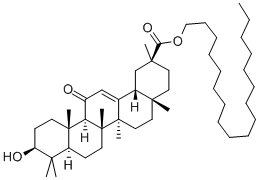 Stearyl glycyrrhetinate Struktur