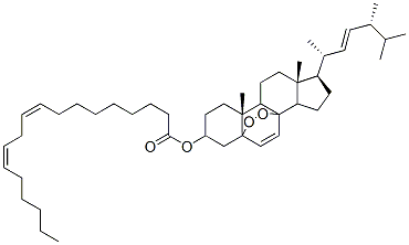 5,8-epidioxyergosta-6,22-dien-3-yl linoleate 结构式