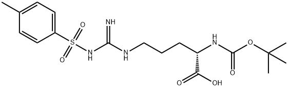 N-叔丁氧羰基-N'-甲苯磺酰基-L-精氨酸,13836-37-8,结构式