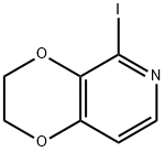 5-Iodo-2,3-dihydro-[1,4]dioxino[2,3-c]pyridine Structure