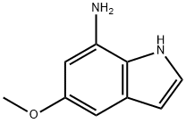 7-AMINO-5-METHOXYINDOLE Structure