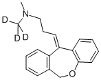 CIS,TRANS-DOXEPIN-D3 结构式