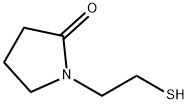 1-(2-mercaptoethyl)pyrrolidin-2-one Structure