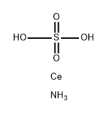硫酸铈铵,13840-04-5,结构式