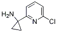 (1-(6-Chloro-pyridin-2-yl)cyclopropyl)amine Struktur
