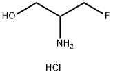 2-Amino-3-fluoropropan-1-ol hydrochloride Structure