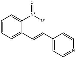 4-[(E)-2-(2-硝基苯基)乙烯基]吡啶,138457-93-9,结构式