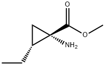 138457-97-3 Cyclopropanecarboxylic acid, 1-amino-2-ethyl-, methyl ester, (1S-trans)- (9CI)