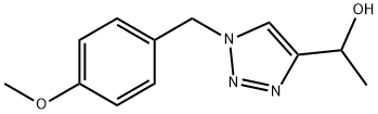 1-{1-[(4-Methoxyphenyl)methyl]-1H-1,2,3-triazol-4-yl}ethan-1-ol|1-(1-(4-甲氧基苄基)-1H-1,2,3-三唑-4-基)乙烷-1-醇