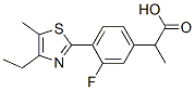 138568-77-1 3-Fluoro-α-methyl-4-(4-ethyl-5-methyl-2-thiazolyl)benzeneacetic acid