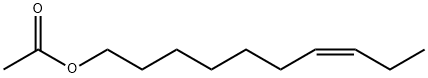 (7Z)-7-癸烯-1-醇乙酸酯,13857-03-9,结构式