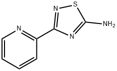 3-(吡啶-2-基)-1,2,4-噻二唑-5-胺,138588-22-4,结构式