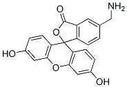 5-(aminomethyl)fluorescein Structure