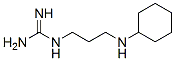 1-[3-(Cyclohexylamino)propyl]guanidine 结构式