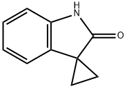 スピロ[シクロプロパン-1,3'-インドリン]-2'-オン 化学構造式