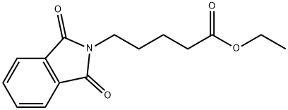 2H-Isoindole-2-pentanoic acid, 1,3-dihydro-1,3-dioxo-, ethyl ester 结构式