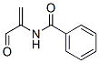 벤즈아미드,N-(1-포르밀에테닐)-