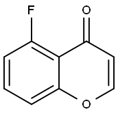 5-氟-4H-色烯-4-酮 结构式