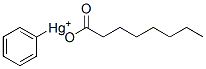 Phenylmercuric octanoate Structure