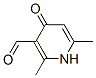 3-Pyridinecarboxaldehyde, 1,4-dihydro-2,6-dimethyl-4-oxo- (9CI),138642-53-2,结构式