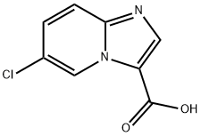 IMidazo[1,2-a]pyridine-3-carboxylic acid, 6-chloro-|6-氯咪唑并[1,2-A]吡啶-3-羧酸