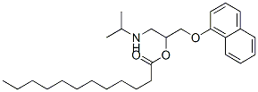 propranolol laurate Struktur