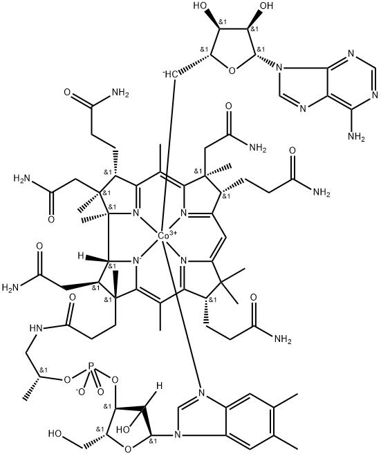 5'-Deoxyadenosylcobalamin Structure