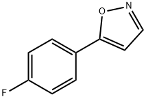 5-(4-FLUOROPHENYL)ISOXAZOLE Structure