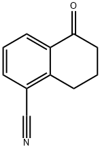 5-氧代-5,6,7,8-四氢萘-1-甲腈, 138764-20-2, 结构式