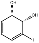 (+)-CIS-2(S),3(S)-2,3-DIHYDROXY-2,3-DIHYDROIODOBENZENE 结构式