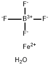 四氟硼酸铁六水合物,13877-16-2,结构式