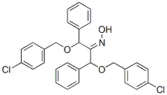 4-chlorophenylmethoxybenzyl ketoxime 结构式