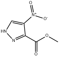 4-硝基-1H-吡唑-3-甲酸甲酯, 138786-86-4, 结构式