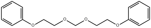 1,1'-[methylenebis(oxyethane-1,2-diyloxy)]bisbenzene Structure